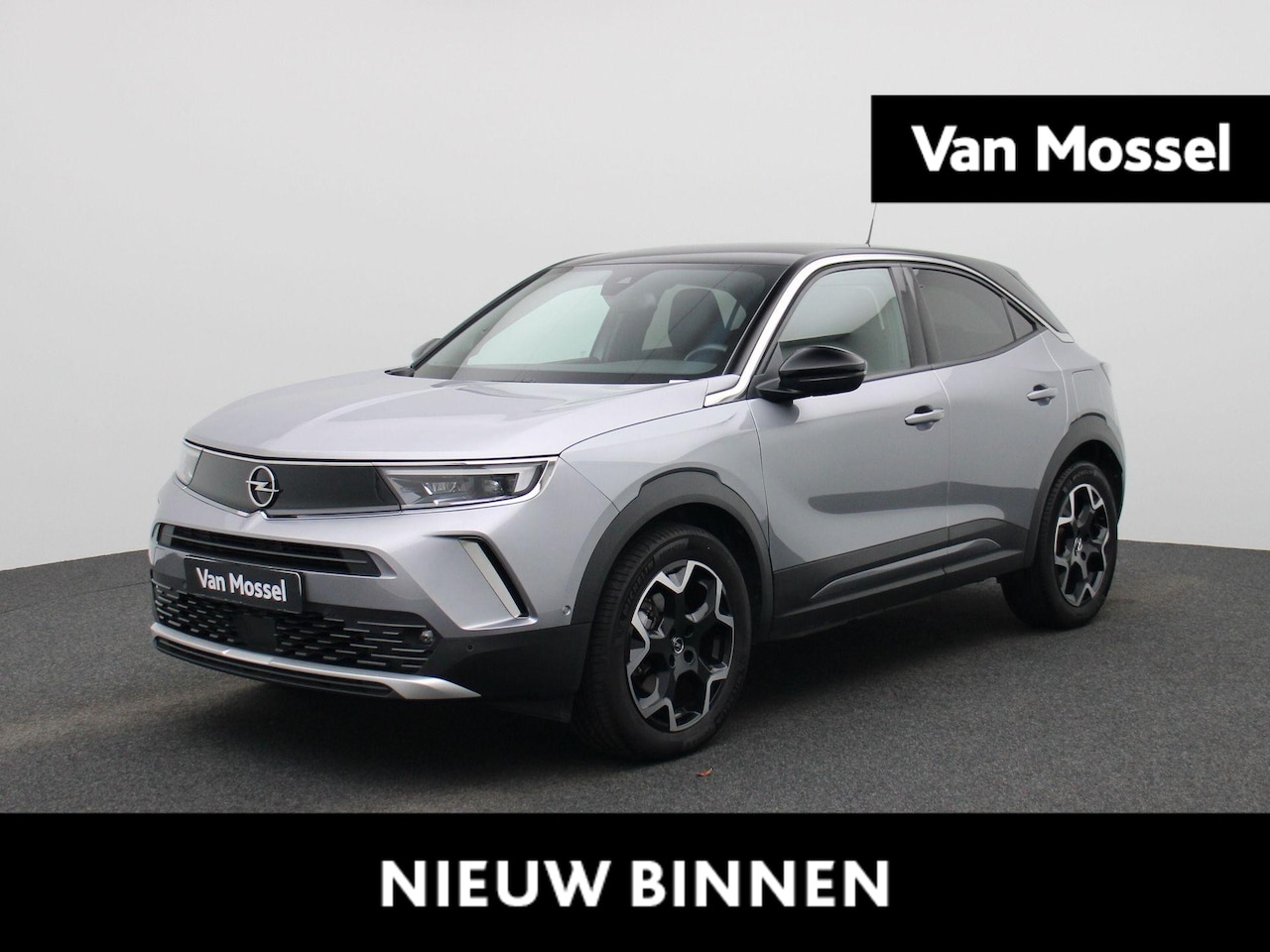 Opel Mokka-e - Ultimate 50-kWh | HALF LEDER INTERIEUR | NAVIGATIE | CLIMATE CONTROL | STOEL / STUUR VERWA - AutoWereld.nl