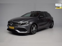 Mercedes-Benz A-klasse - 180 AUT AMG ORG.NED, PANORAMADAK, NIGHT-PAKKET, SFEERVERLICHTING, NAP, ORG.NED, VOL-LEDER