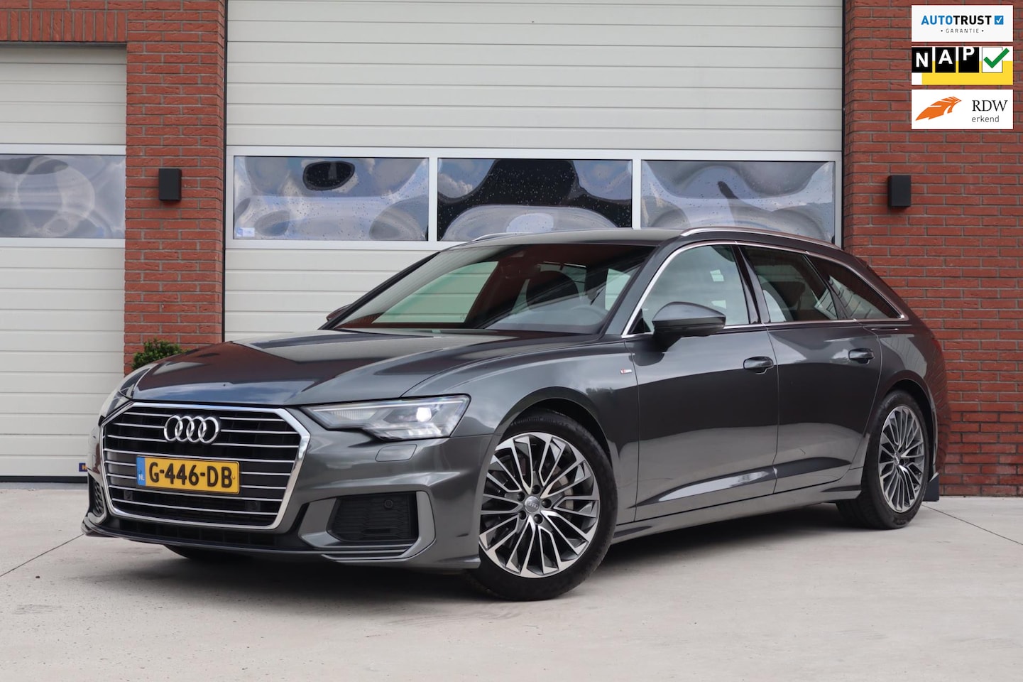Audi A6 Avant - 45 TFSI 245pk S edition - S-line - 19 inch Competition velgen - Bang & Olufsen - Sfeerverl - AutoWereld.nl