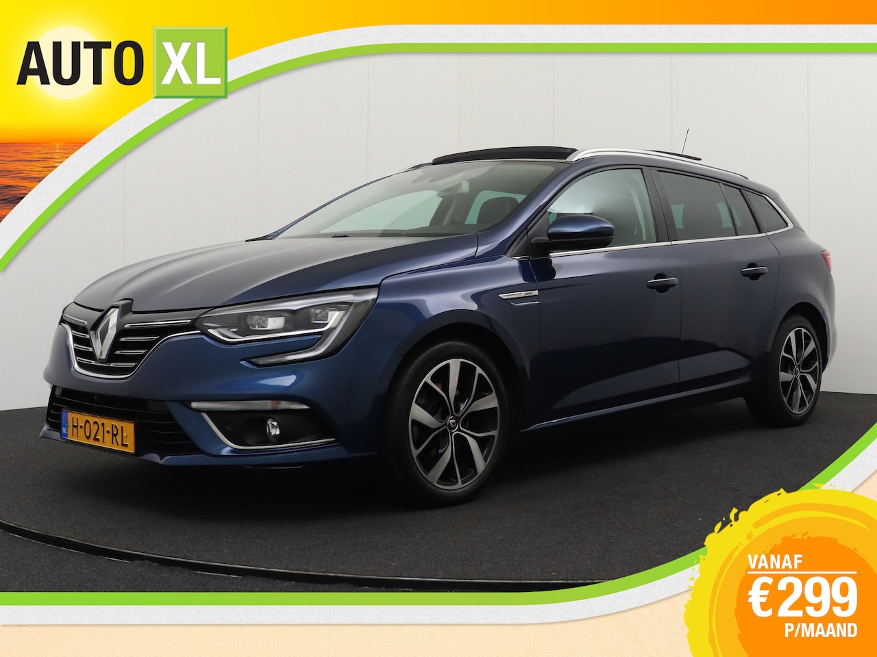 Renault Mégane Estate - 1.3 160 PK Aut. Bose Schuif-/kanteldak Leder Camera - AutoWereld.nl