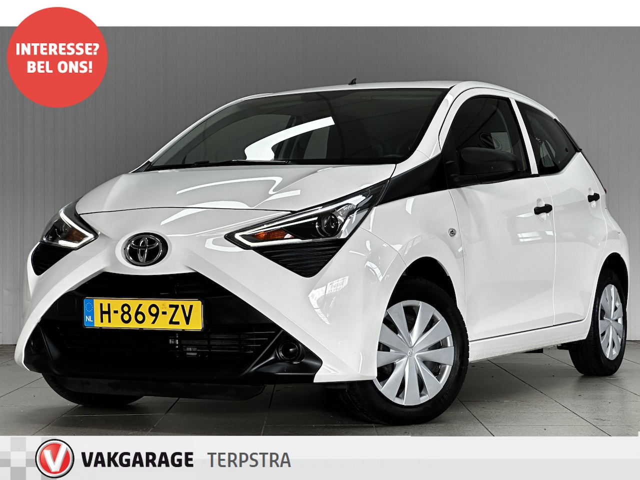 Toyota Aygo - 1.0 VVT-i x/ Facelift!/ 5-Drs/ Airco/ C.V. Afstand/ Elek. Ramen/ Isofix/ Bluetooth/ AUX & - AutoWereld.nl