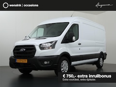 Ford Transit - 350 2.0 TDCI L3 H2 TREND | TREKHAAK 2500KG AHW | CLIMATE CONTROL | NAVIGATIE | PARKEERSENS