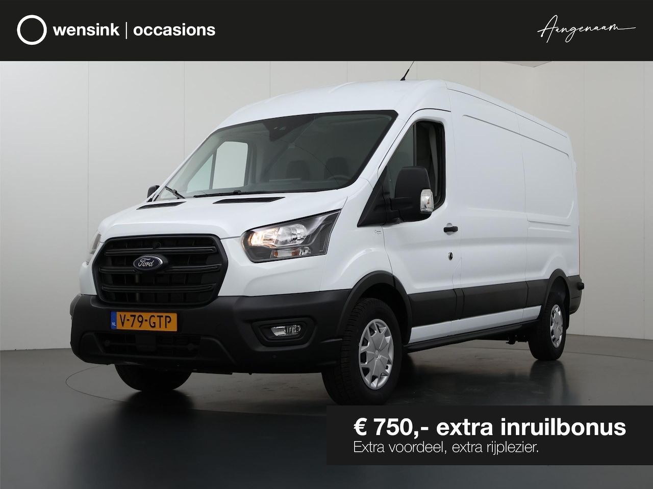 Ford Transit - 350 2.0 TDCI L3 H2 | TREND | TREKHAAK 2500KG AHW | CLIMATE CONTROL | NAVIGATIE | PARKEERSE - AutoWereld.nl