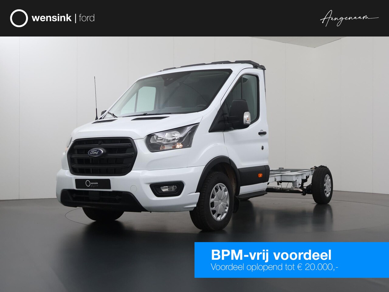 Ford Transit - 350 2.0 TDCI L4H1 Trend Skeletal | Uit voorraad leverbaar | Gesloten Bak met Deuren | Kent - AutoWereld.nl