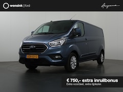 Ford Transit Custom - 300 2.0 TDCI L2H1 Limited | LM Velgen | Navigatie | 2-zits | Trekhaak | Airco | Parkeerhul