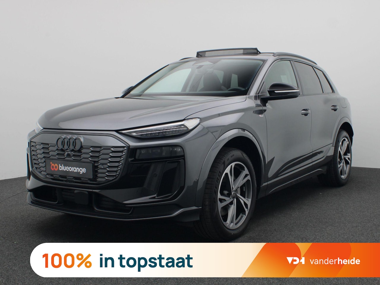 Audi Q6 e-tron - Launch edition 83 kWh 252PK Panoramadak, Trekhaak, Keyless, Warmtepomp, 360gr. Camera, Sto - AutoWereld.nl