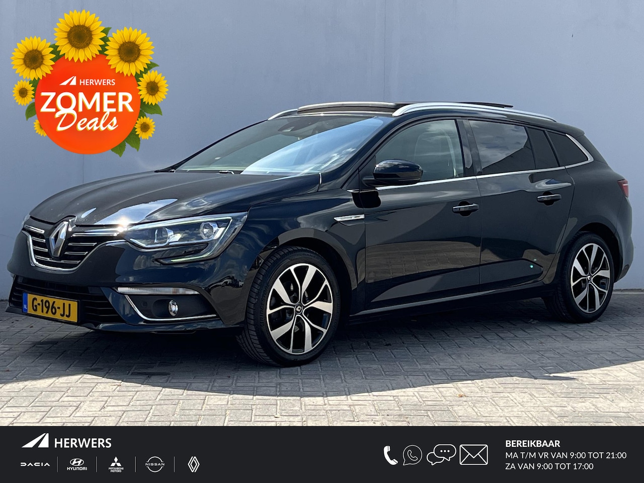 Renault Mégane Estate - 1.3 TCe 140 Bose / Trekhaak (Trekgewicht 1.700kg) / Elektrisch Glazen- Schuif en Kanteldak - AutoWereld.nl