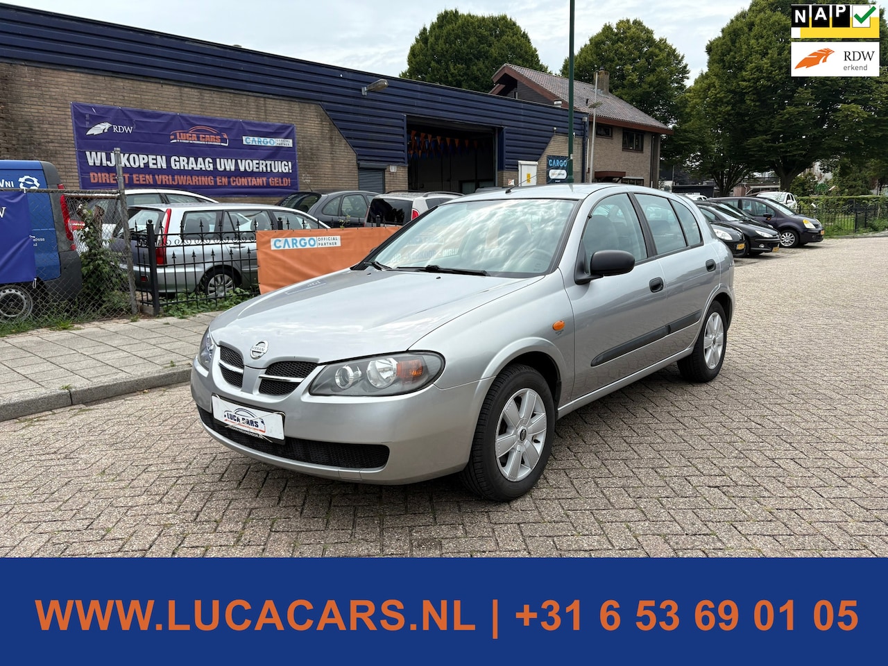 Nissan Almera - 1.5 Visia 1.5 Visia NIEUWE APK! - AutoWereld.nl