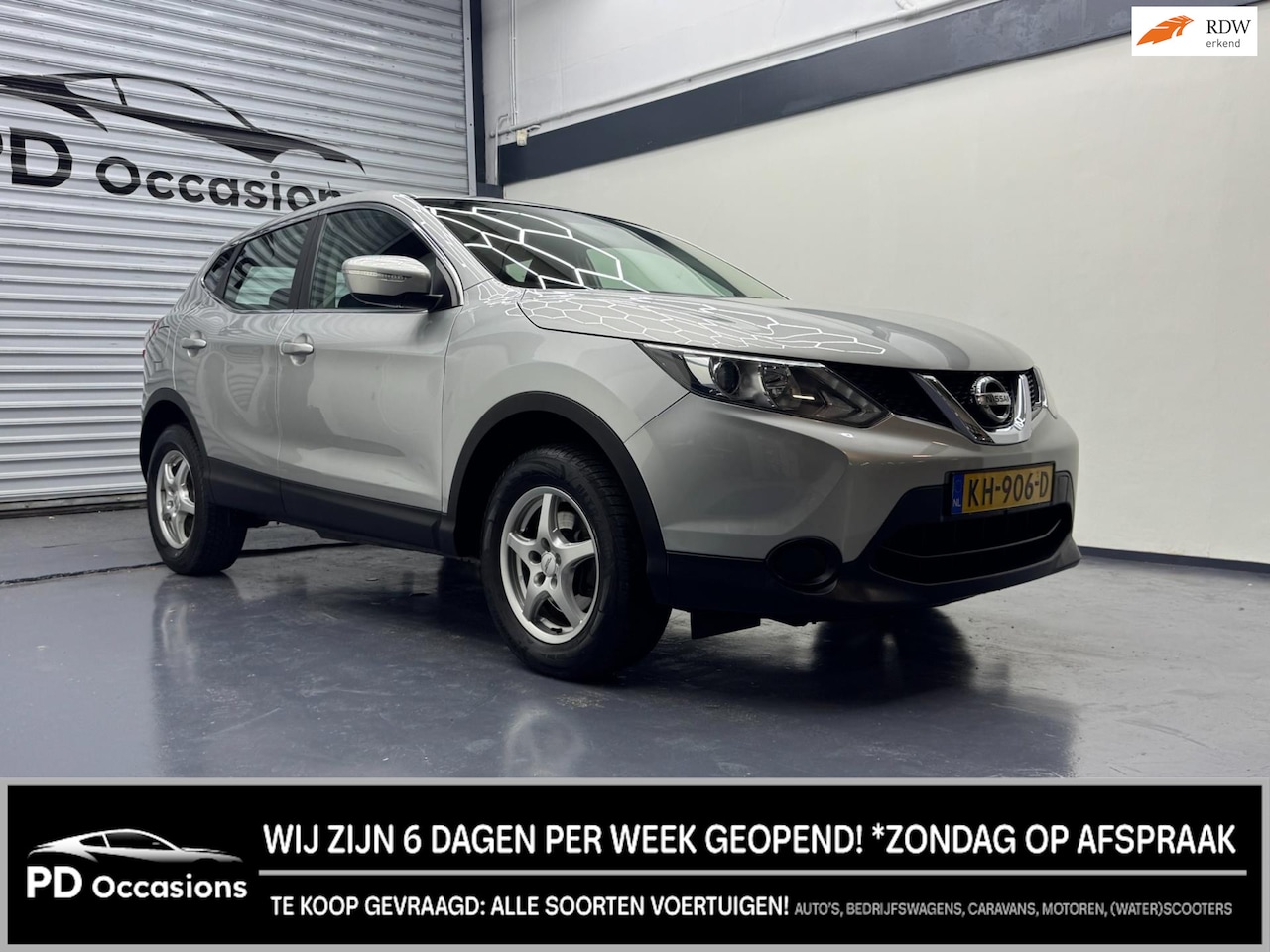 Nissan Qashqai - 1.2 Visia - Trekhaak - Airco - LM Velgen - APK - AutoWereld.nl