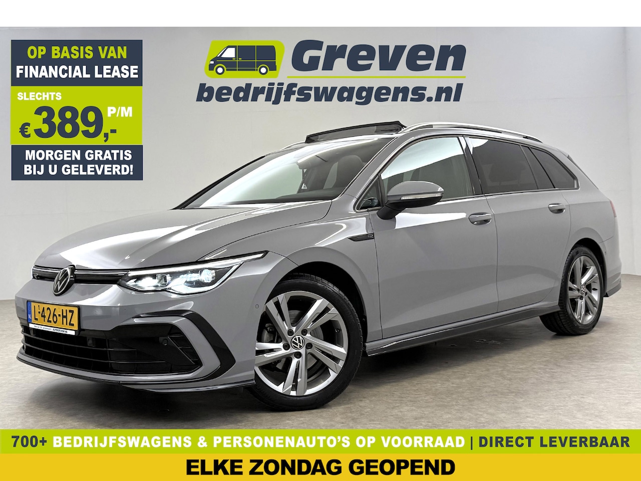 Volkswagen Golf - 1.5 eTSI R-Line DSG 143PK ACC Carplay LED Pano Sfeer Camera Clima Trekhaak Navi PDC 17"LMV - AutoWereld.nl