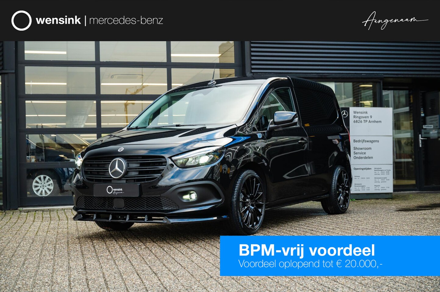 Mercedes-Benz eCitan - GB 51kW L1 PRO BLACK EDITION | NAVIGATIE | LED | LICHTMETAAL - AutoWereld.nl