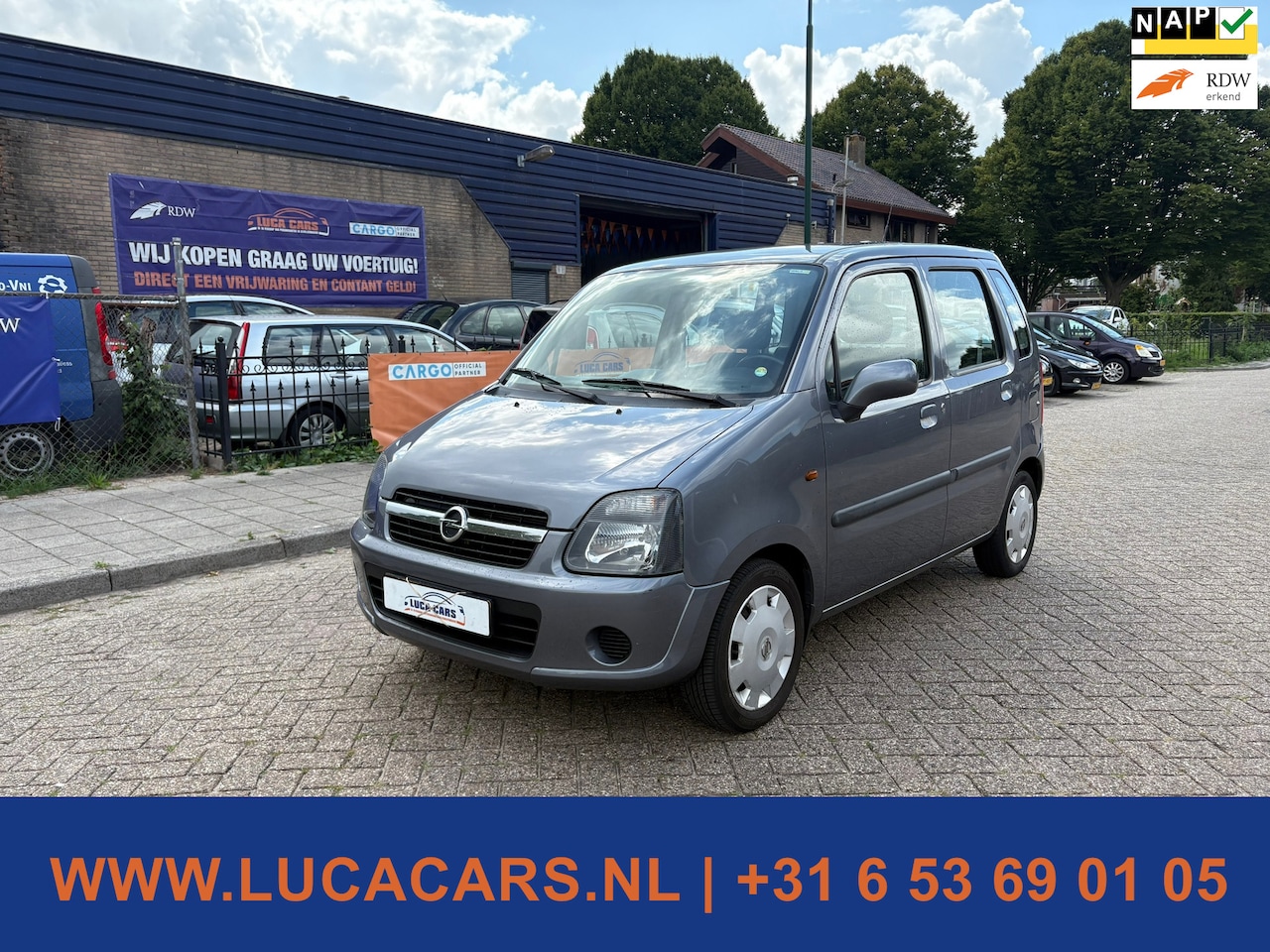 Opel Agila - 1.2-16V Flexx cool NIEUWE APK! TREKHAAK! - AutoWereld.nl