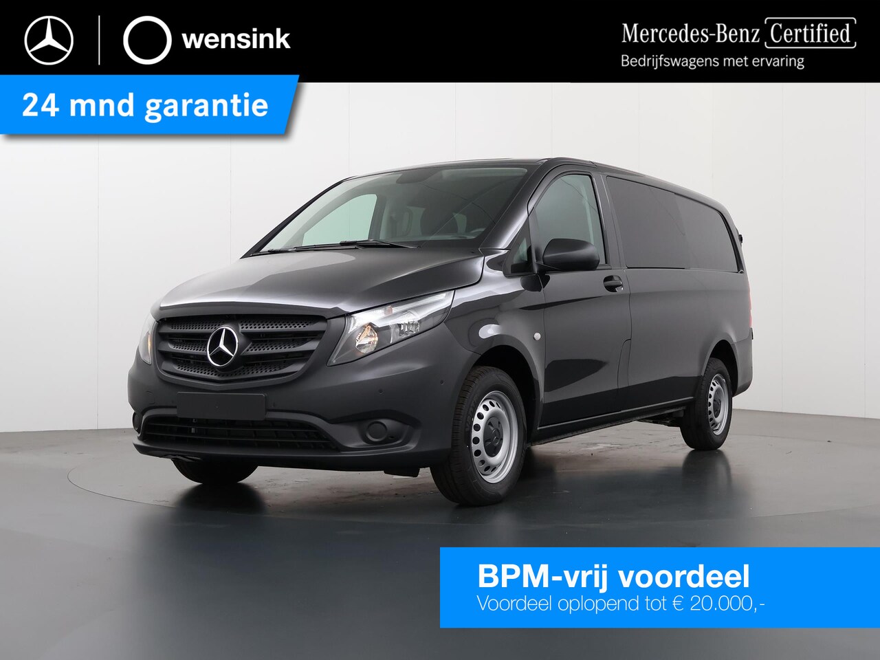 Mercedes-Benz Vito - 114 CDI Lang | Achteruitrijcamera | Climate | Parkeersensoren | Cruise | Dubbel Cabine mog - AutoWereld.nl
