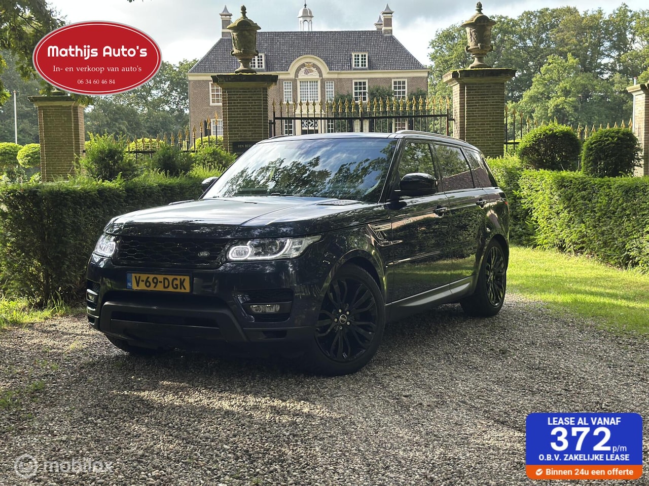 Land Rover Range Rover Sport - 3.0 TDV6 HSE Dynamic Grijs kenteken Marge euro6 3500kg trekgewicht! - AutoWereld.nl