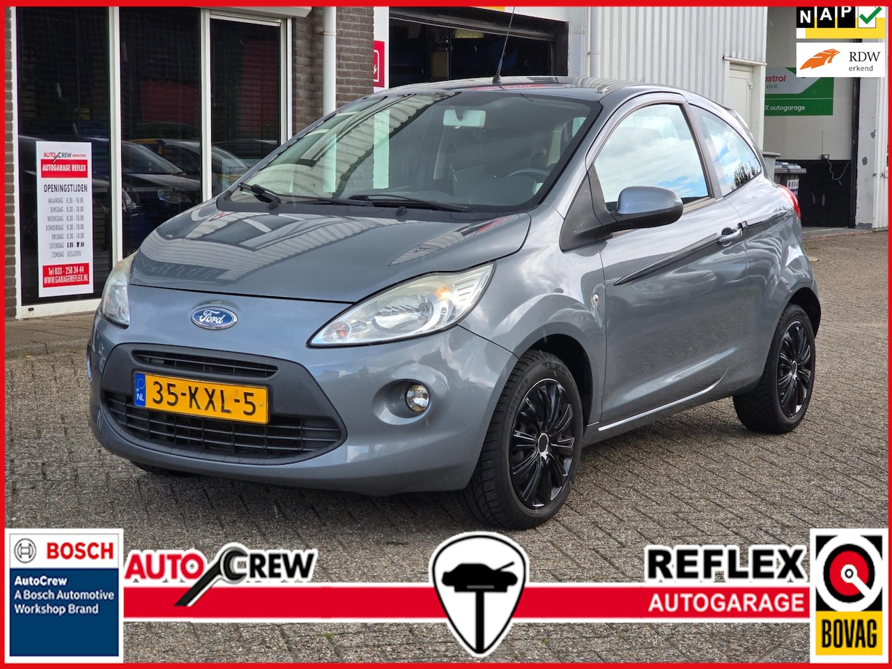 Ford Ka - 1.2 Titanium AIRCO|ELEKTR.PAKKET|D-RIEMSET|GR.BEURT - AutoWereld.nl