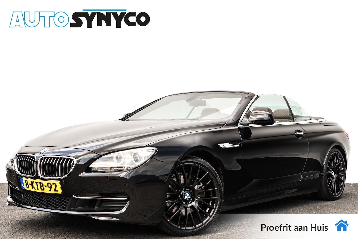 BMW 6-serie Cabrio - 640i 320 Pk High Executive I Amaretto Bruin Leder I 20 inch. LMV I NL Auto - AutoWereld.nl