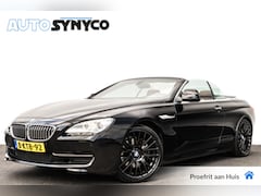 BMW 6-serie Cabrio - 640i 320 Pk High Executive I Amaretto Bruin Leder I 20 inch. LMV I NL Auto