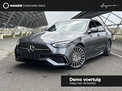 Mercedes-Benz C-klasse - 180 Star Edition AMG Line | Night | Panoramadak | Burmester | Trekhaak | Sfeerverlichting