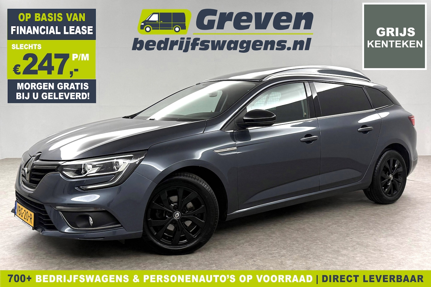 Renault Mégane - Energy TCe Limited | VAN | Grijs kenteken | MARGE! | EMISSIEVRIJE ZONE | Clima Cruise Carp - AutoWereld.nl