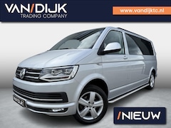 Volkswagen Transporter - 2.0 TDI L2H1 DC Highline 150PK ✓Euro 6 ✓5-Persoons ✓Full LED ✓Navigatie ✓Apple Carplay & A