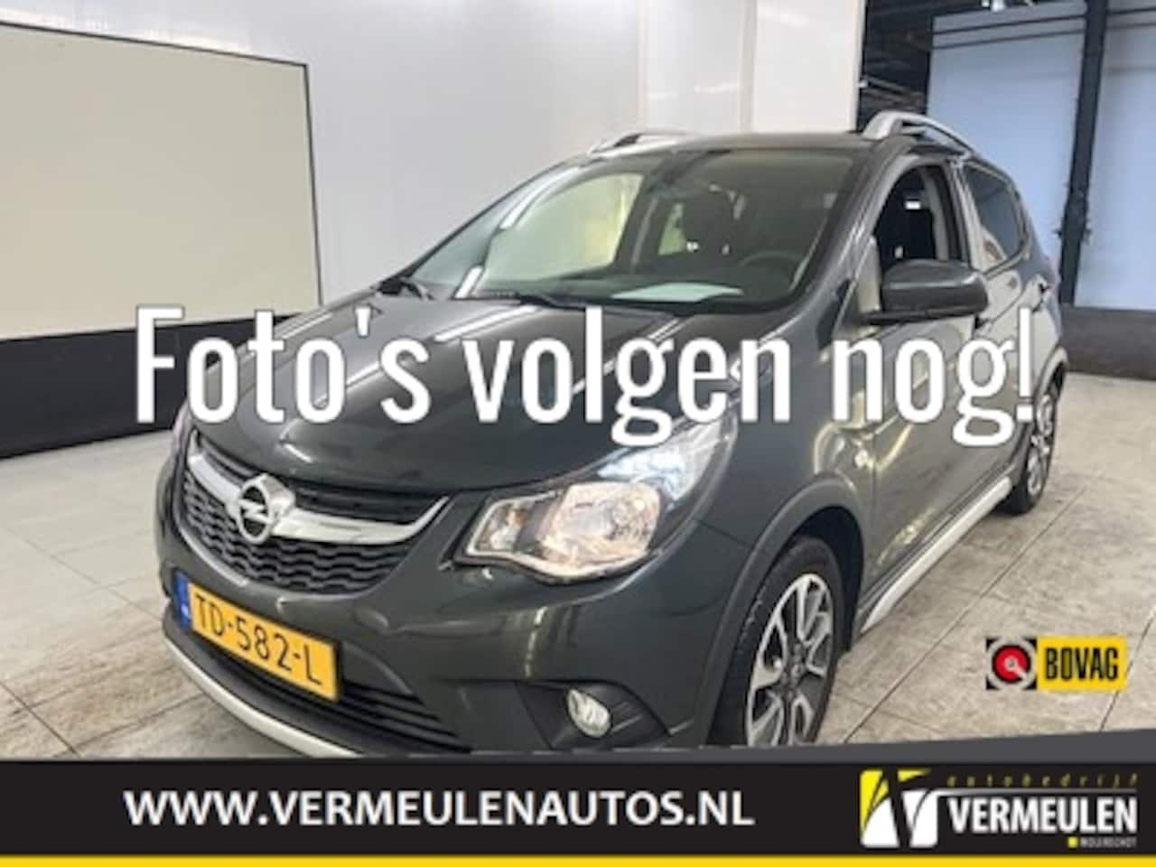 Opel Karl - 1.0 75PK ROCKS Online Edition + 15''/ Airco/ Cruise/ Navi/ CarPlay/ NL auto - AutoWereld.nl