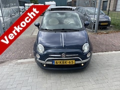Fiat 500 - 0.9 TwinAir Lounge Let op automaat schakelt niet in veder prachtige auto met veel opties z