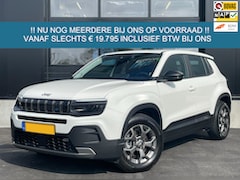 Jeep Avenger - Longitude 54 kWh AANBIEDING |385WLTP|APPLE CARPLAY|ANDROID AUTO|LED|CRUISE CONTR.|KEYLESS|