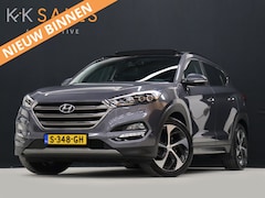 Hyundai Tucson - 1.6 T-GDi Comfort 4WD [SCHUIFKANTELDAK, VOL LEDER, CAMERA, STOELVENTILATIE + VERWARMING, C