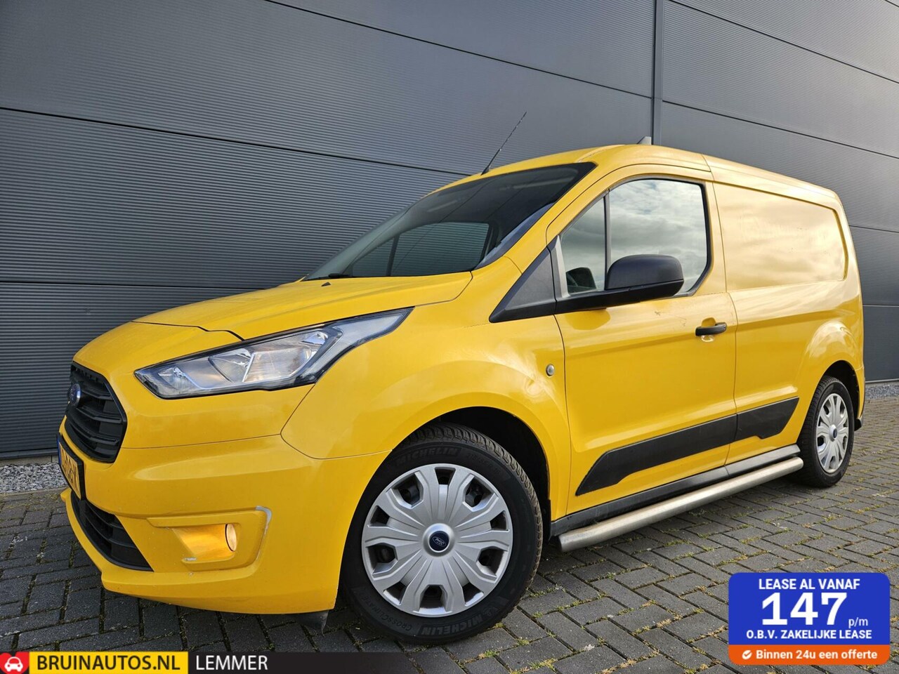 Ford Transit Connect - 1.5 Airco 3-pers camera navi sidebars - AutoWereld.nl