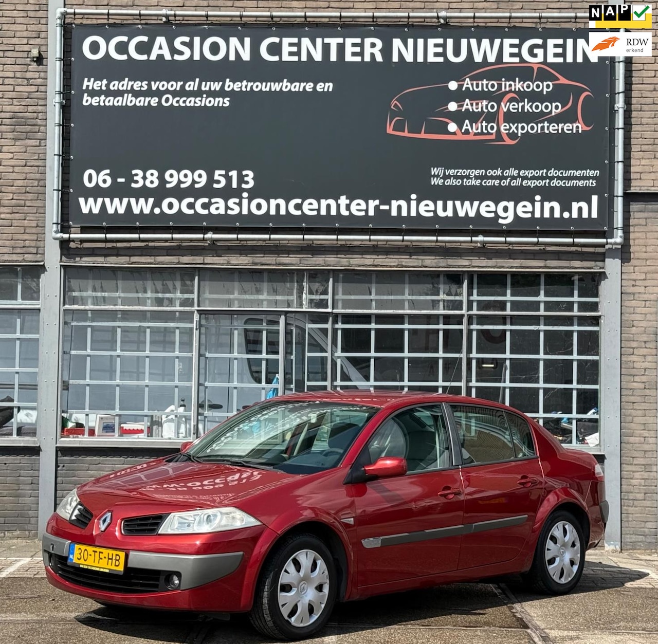 Renault Mégane - 2.0-16V Dynamique Comfort Sedan ECC/NWE APK! - AutoWereld.nl