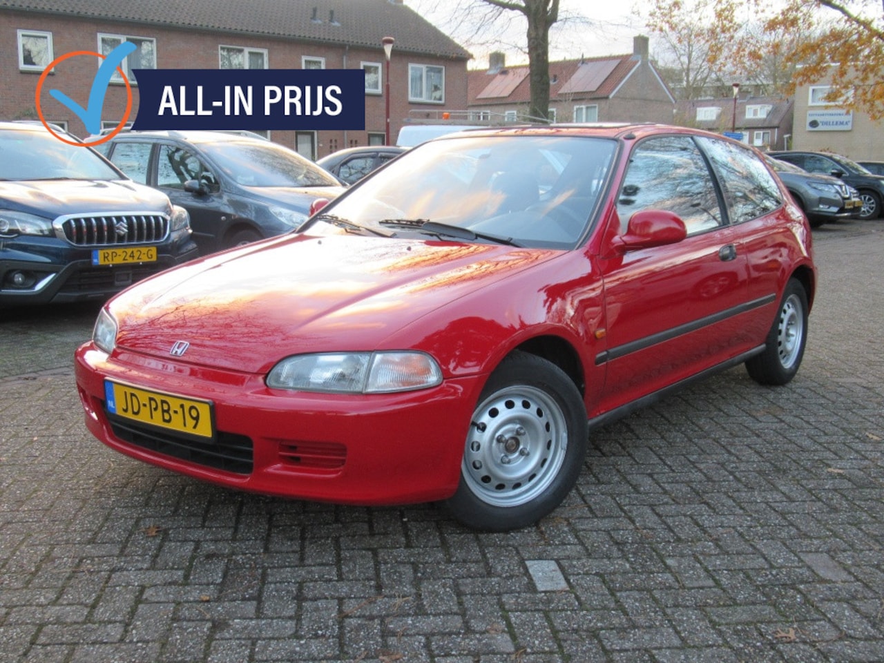 Honda Civic - 1.5 LSi EG Compl. onderhoud+Origineel NWSTAAT UNIEK! - AutoWereld.nl