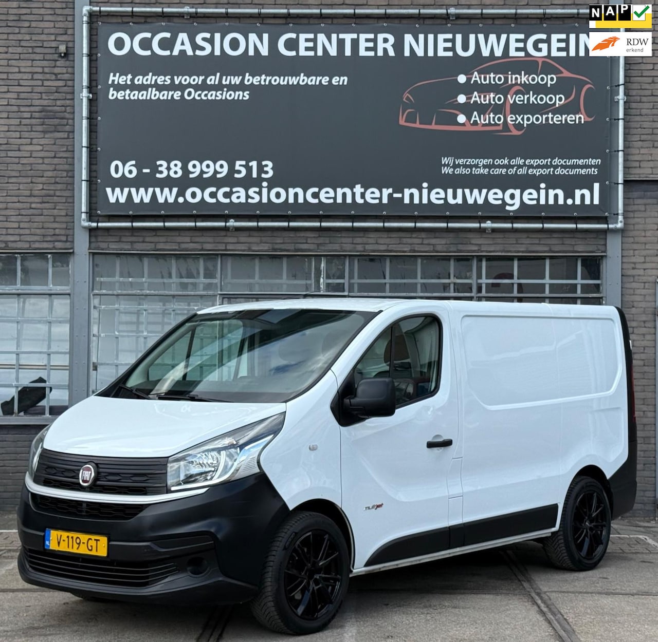 Fiat Talento - 1.6 MJ L1H1 Actual 2017 EURO6! Airco/Navi/MARGE - AutoWereld.nl