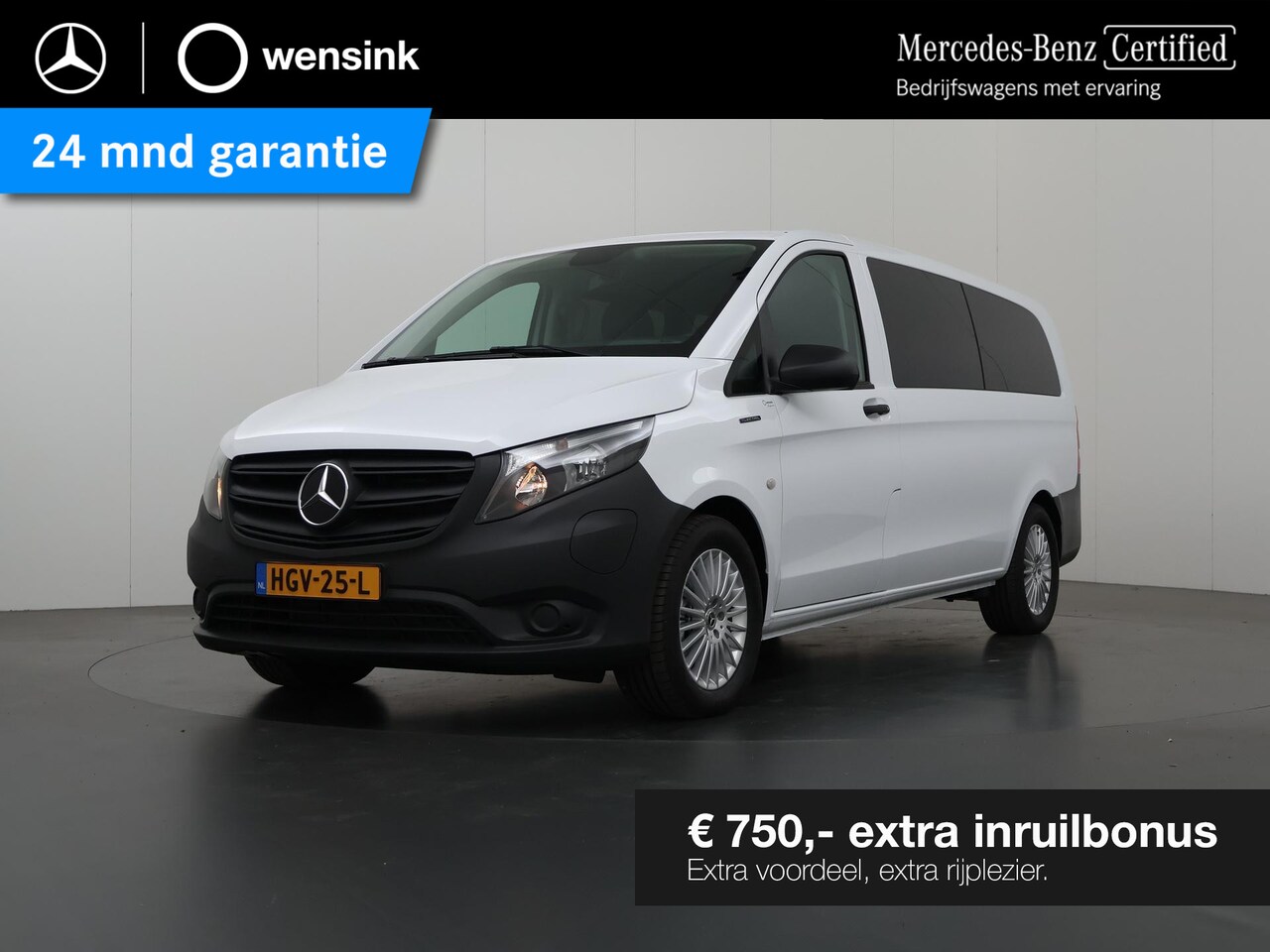 Mercedes-Benz eVito Tourer - PRO XL L3 90 kWh | 8-PERSONEN | €44.850,00 EX. BTW | ELEKT. SCHUIFDEUR RECHTS | PARKEERCAM - AutoWereld.nl