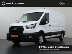 Ford Transit - 350 2.0 TDCI L3 H2 TREND | TREKHAAK 2500KG AHW | CLIMATE CONTROL | NAVIGATIE | PARKEERSENS