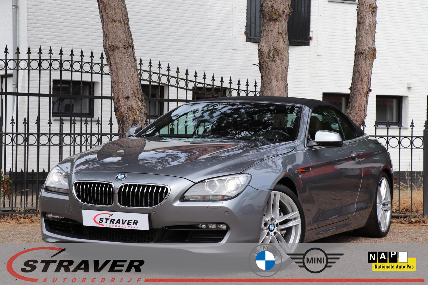 BMW 6-serie Cabrio - 640i High Executive |Head-up |20" |Cruise control - AutoWereld.nl