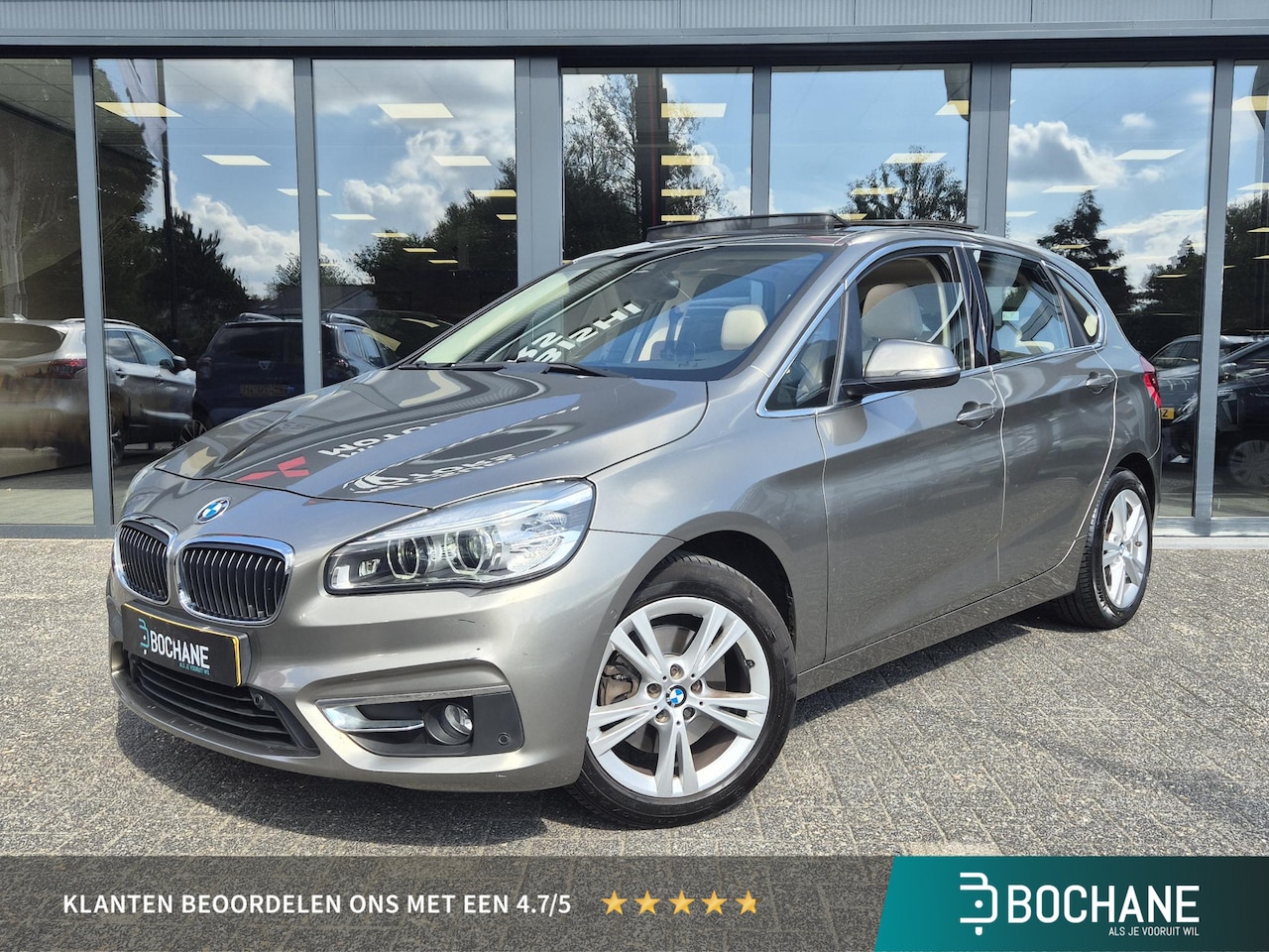 BMW 2-serie Active Tourer - 218i Luxury | Memory seats | Volleder | Schuifdak | Navigatie | Full option | 1e eigenaar - AutoWereld.nl
