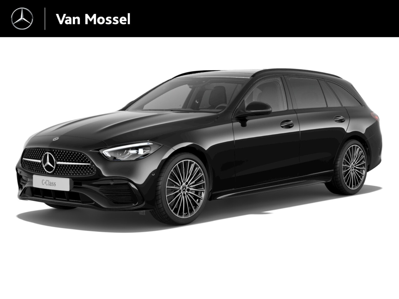 Mercedes-Benz C-klasse Estate - 180 Star Edition AMG Line LIMITED / Stoelverwarming / Achteruitrijcamera / Panaroma-schuif - AutoWereld.nl