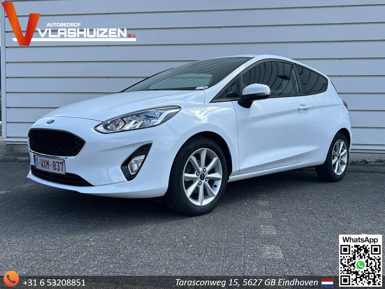 Ford Fiesta - 1.5 TDCi Trend € 5.750 NETTO | GRIJS KENTEKEN | Airco | Navi | Camera | - AutoWereld.nl