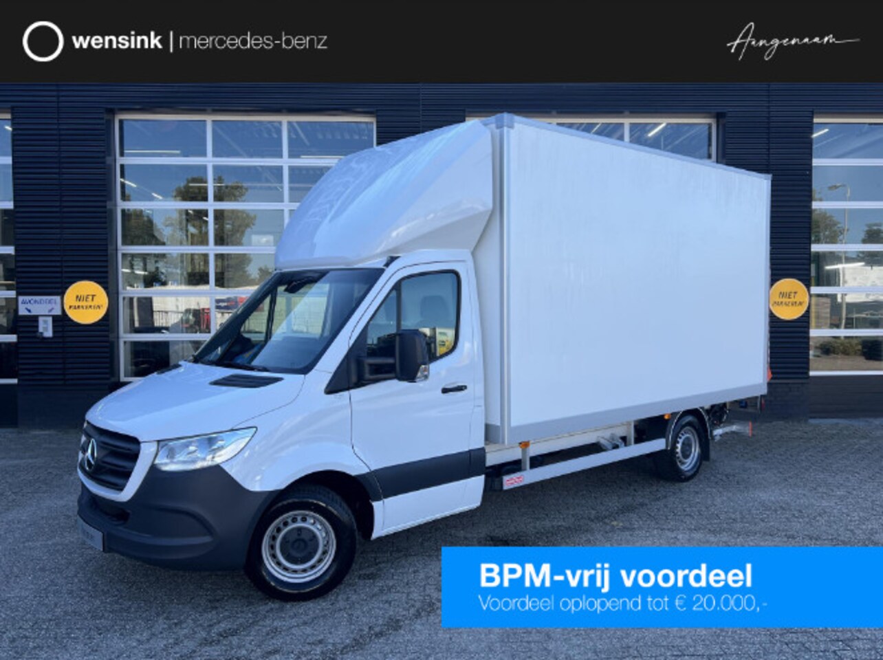 Mercedes-Benz Sprinter - 317 CDI Chassis L3 RWD PRO SMARTBOX MEUBELBAK MET LAADKLEP - AutoWereld.nl