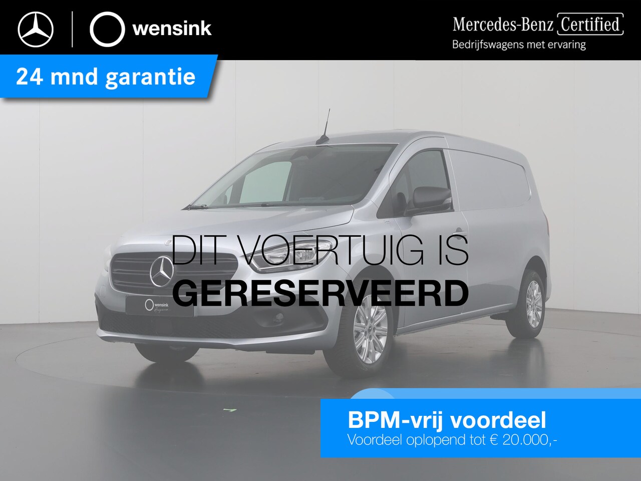 Mercedes-Benz Citan - 110 CDI L2 Pro BUMPERS IN KLEUR | AUTOMAAT | BPM VRIJ - AutoWereld.nl