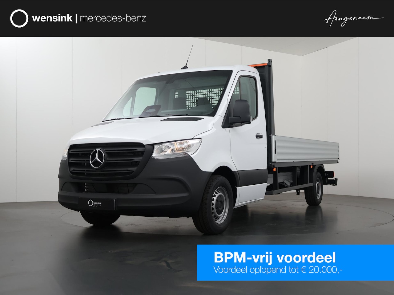 Mercedes-Benz Sprinter - 315 L3 Pro | BPM VRIJ | OPEN LAADBAK | 3500KG TREKKEN | 3ZITS - AutoWereld.nl