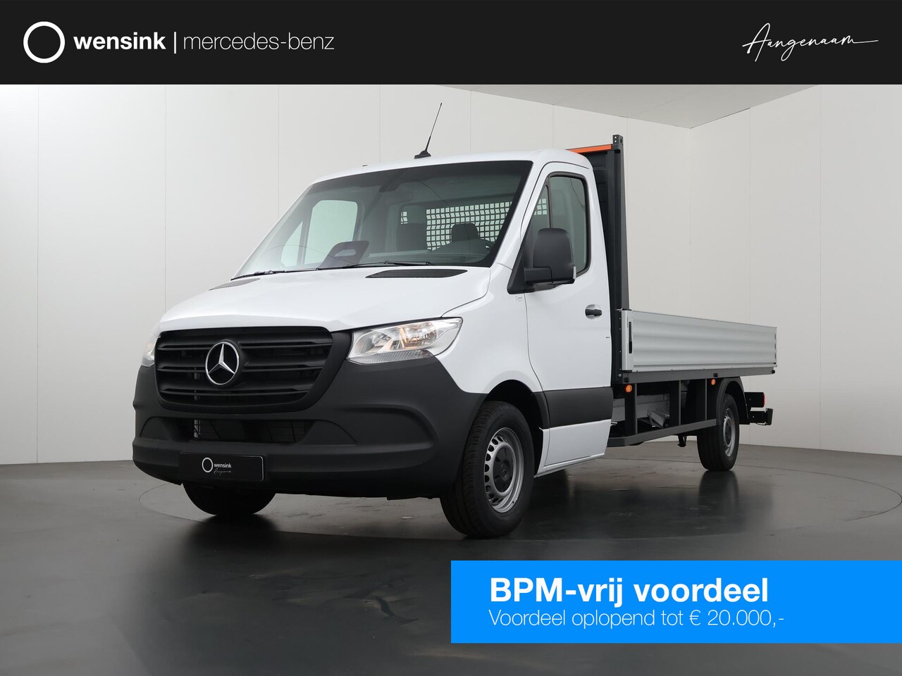 Mercedes-Benz Sprinter - 317 CDI Chassis L3 RWD PRO | BPM VRIJ | OPEN LAADBAK | 3500KG TREKHAAK - AutoWereld.nl