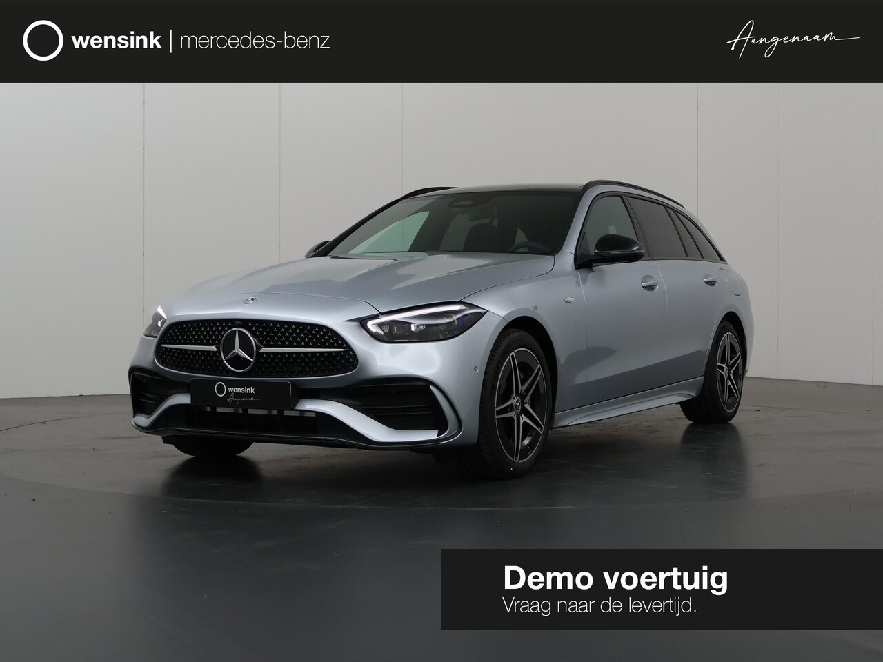 Mercedes-Benz C-klasse Estate - 300e Business Solution AMG | Panoramadak | Digital Light | Trekhaak | Nightpakket | Memory - AutoWereld.nl