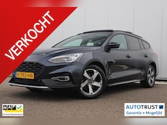 Ford Focus Wagon - 1.0 EcoBoost Hybrid Active X Business Trekhaak Panoramadak HUD Navigatie Carplay Android A