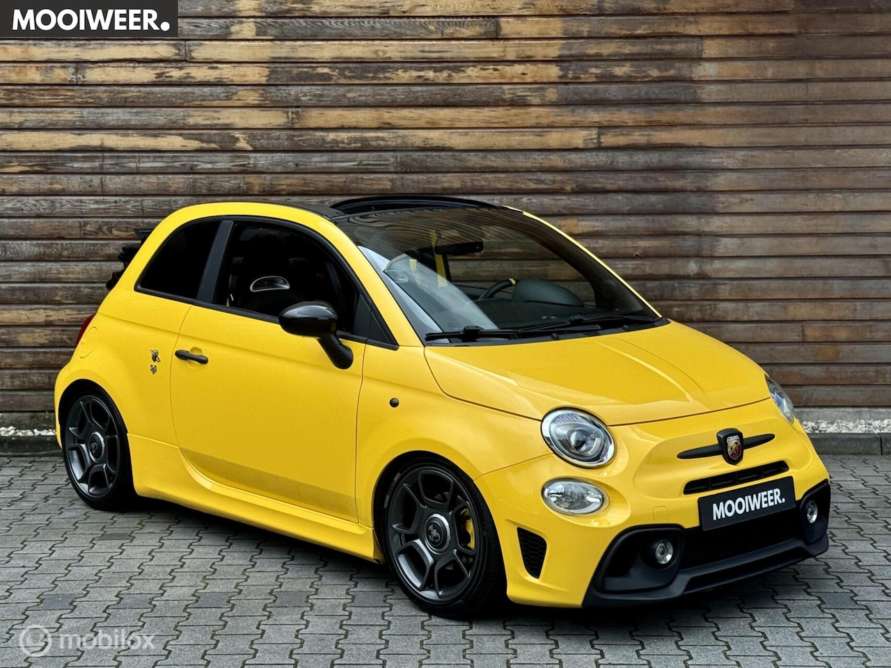 Abarth 595 - 595C 1.4 T | Cabrio | Monza | Handbak | Giallo Modena - AutoWereld.nl