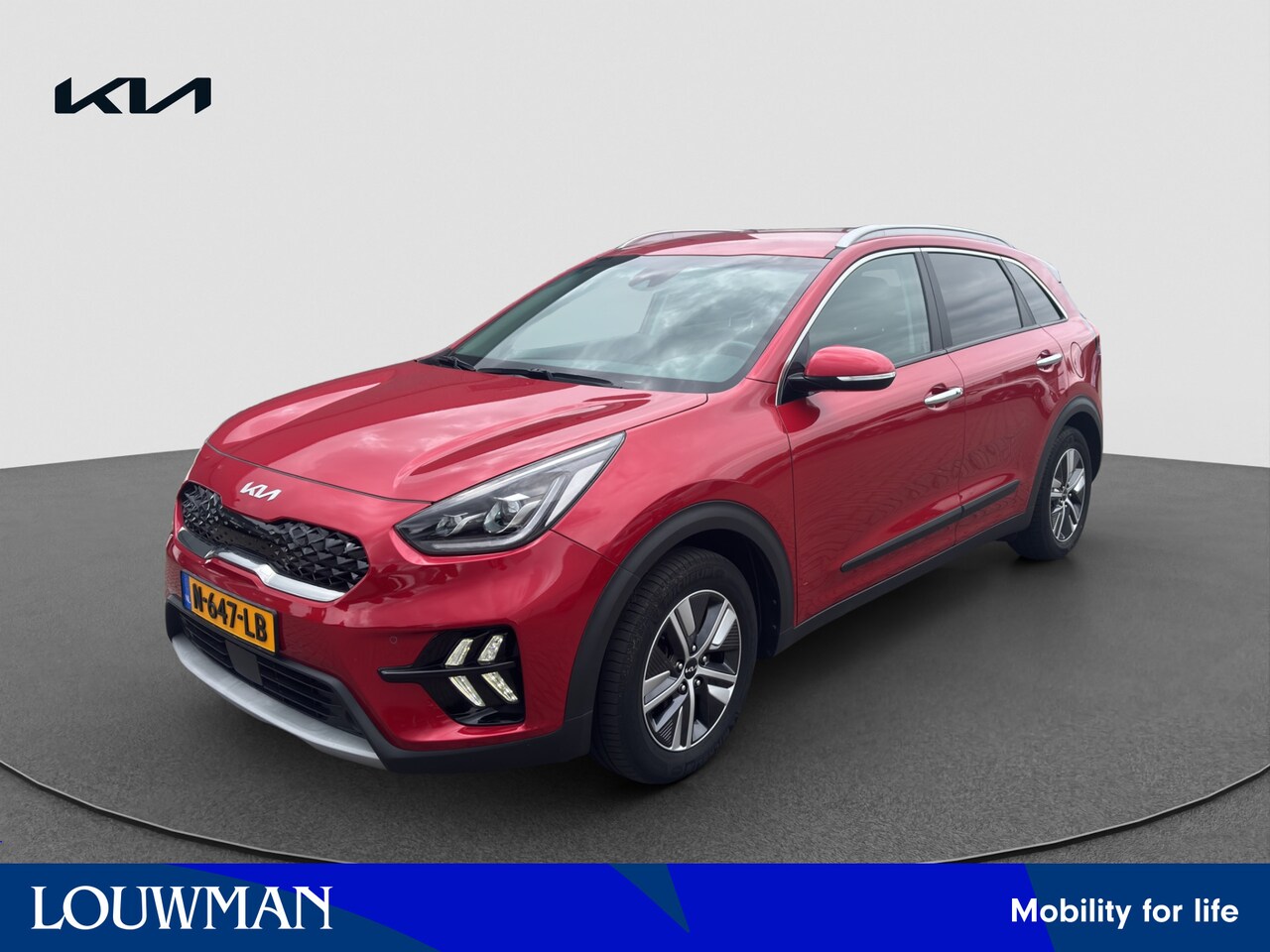 Kia Niro - 1.6 GDi Hybrid DynamicPlusLine Stoelverwarming + stuurverwarming - AutoWereld.nl