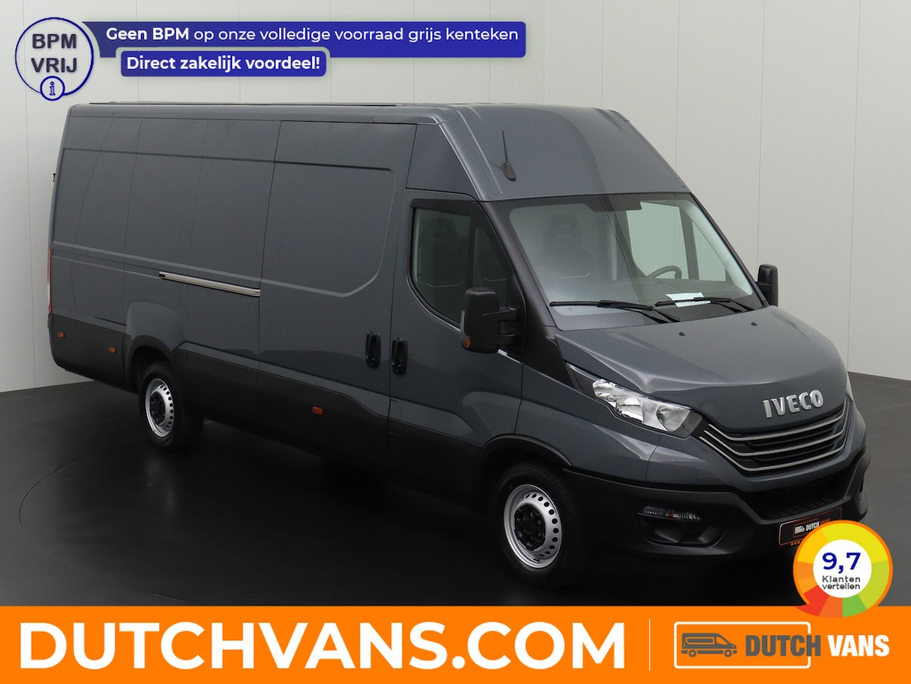 Iveco Daily - 35S16 L3H2 Maxi | Fabrieksgarantie | 3500Kg Trekhaak | Airco | Camera | Cruise | 3-Persoon - AutoWereld.nl