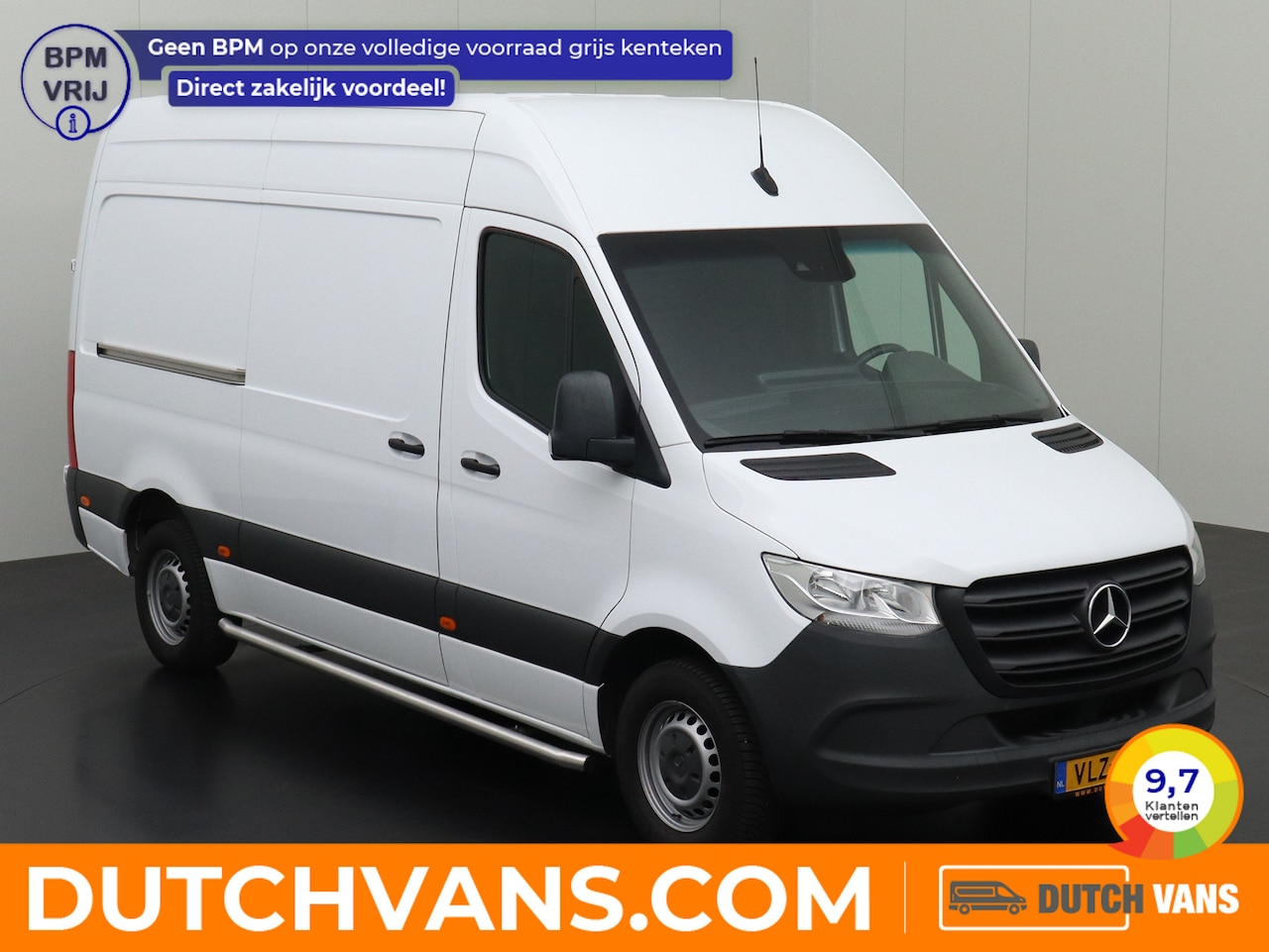 Mercedes-Benz Sprinter - 311CDI L2H2 Werkplaatsinrichting | Oprijplaat | Airco | Camera | Mbux Multimedia - AutoWereld.nl