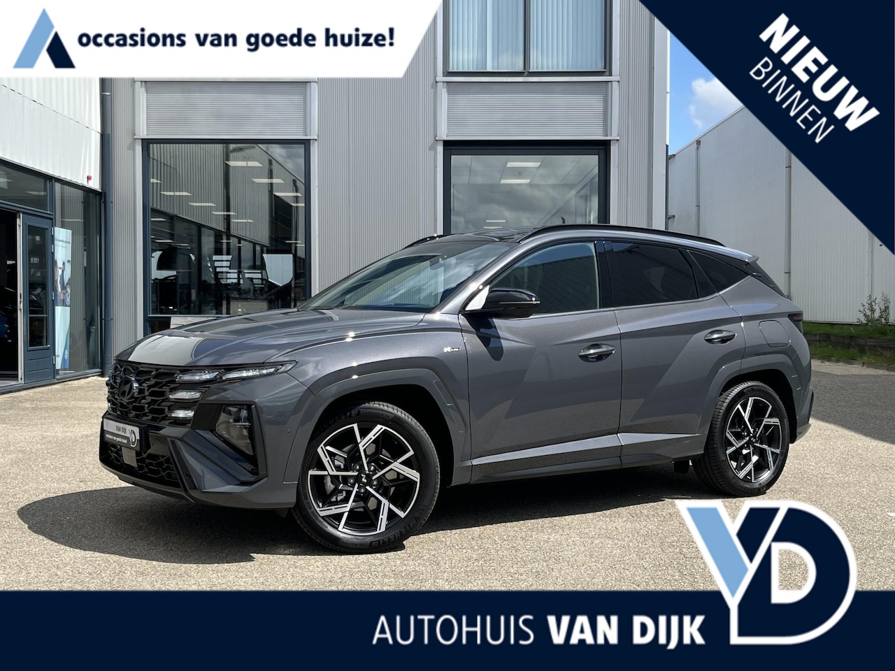 Hyundai Tucson - 1.6 T-GDI PHEV Premium Sky 4WD | Navigatiesysteem/4x4/Clima/Adapt.Cruise/Pano.Dak/360º cam - AutoWereld.nl