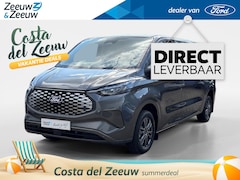 Ford E-Transit Cust. - 340 L2H1 Limited 65 kWh | VOORRAAD | Elektrische Trekhaak | 2-zits | Navigatie | 17 inch v